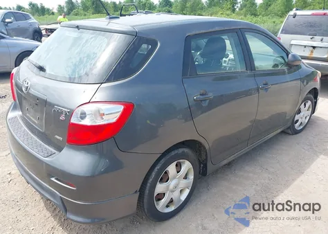 2009 Toyota Matrix S из США, поврежденный, VIN 2T1LE40E99C005654